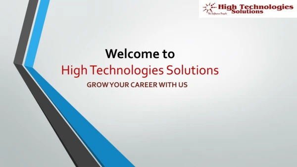 welcome to high technologies solutions