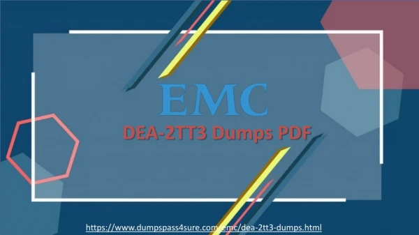 DEA-2TT3 Exam Study Guide - DEA-2TT3 Questions | Dumpspass4sure.com
