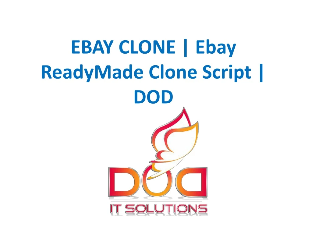 ebay clone ebay readymade clone script dod