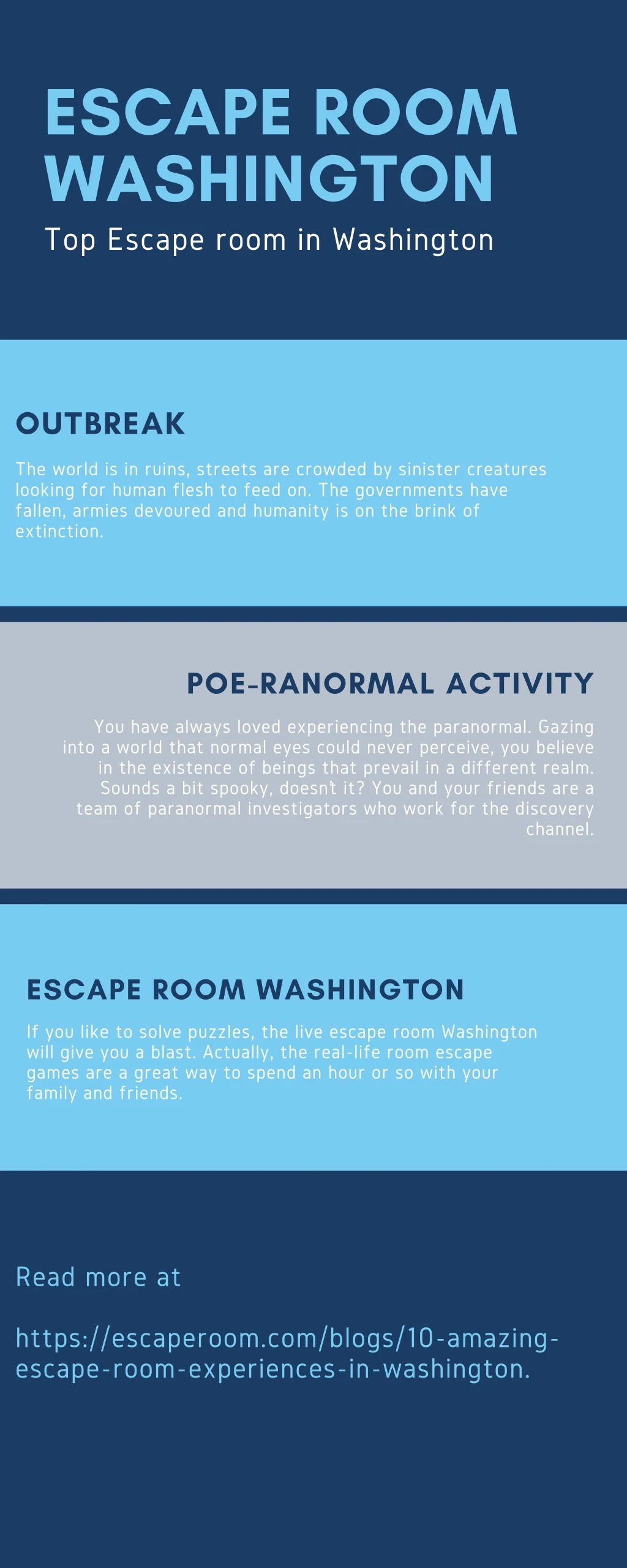 escape room washington