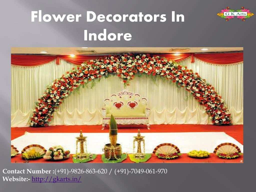 flower decorators in indore
