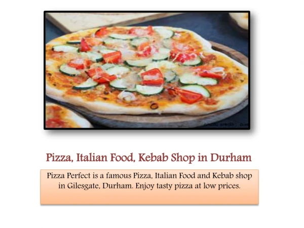 Italian Food in Durham