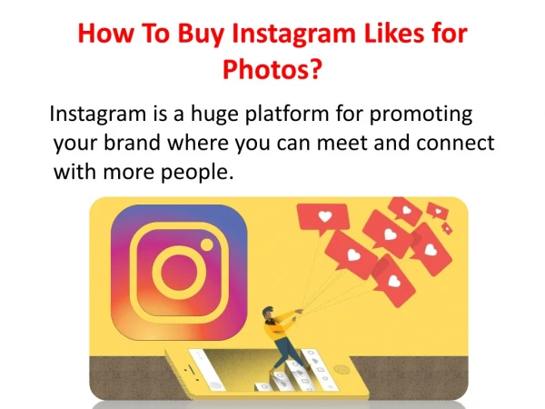 How To Buy Instagram Likes for Photos?