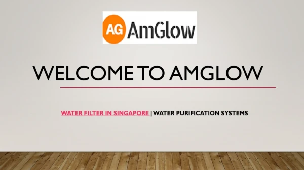 Water Filter in Singapore | water purification systems