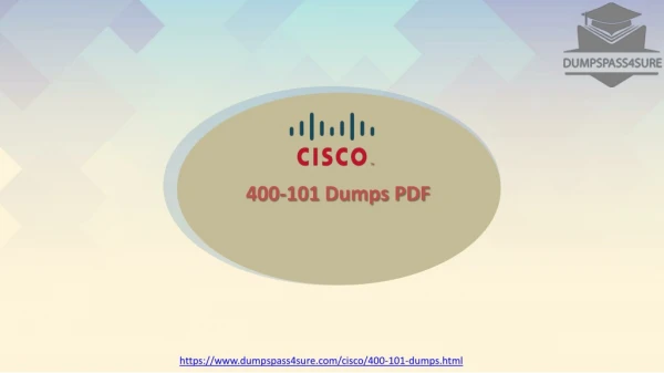 Cisco 400-101 Exam Dumps - 400-101 Dumps PDF | Dumpspass4sure.com