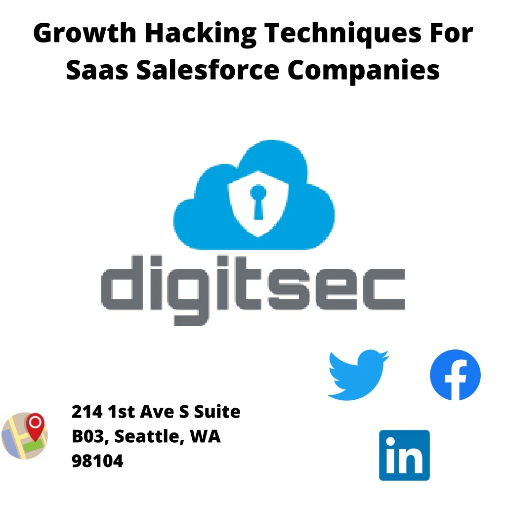 growth hacking techniques for saas salesforce