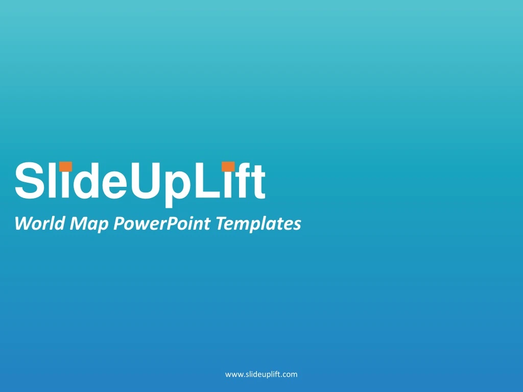 slideuplift world map powerpoint templates