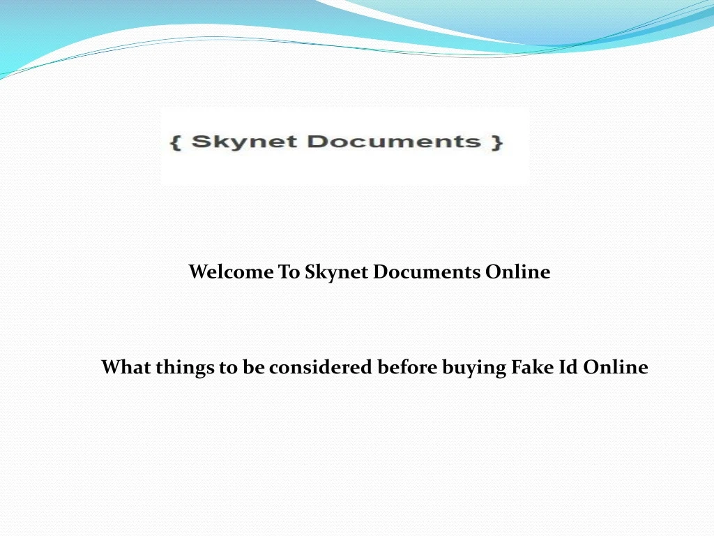 welcome to skynet documents online