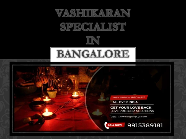 Black Magic Specialists in Bangalore » ISO Certified Astrologers