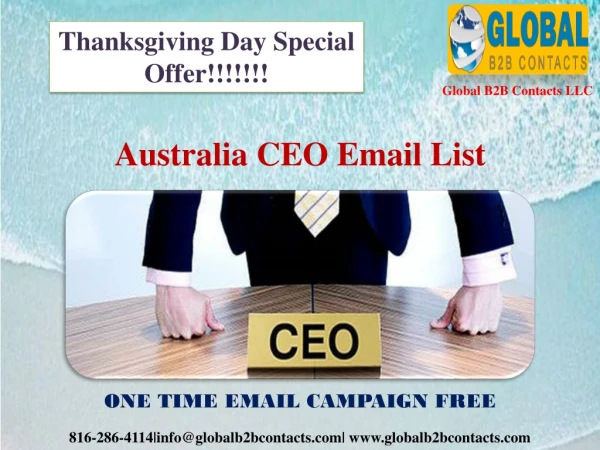 thanksgiving day special offer