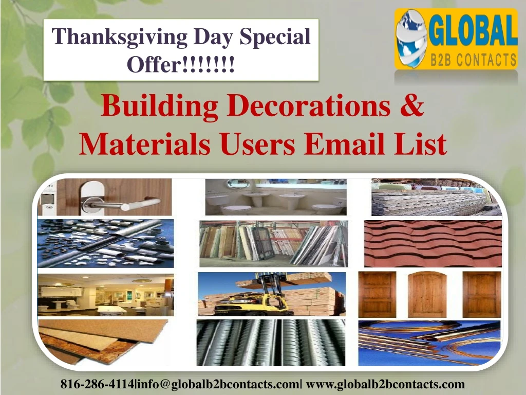 thanksgiving day special offer