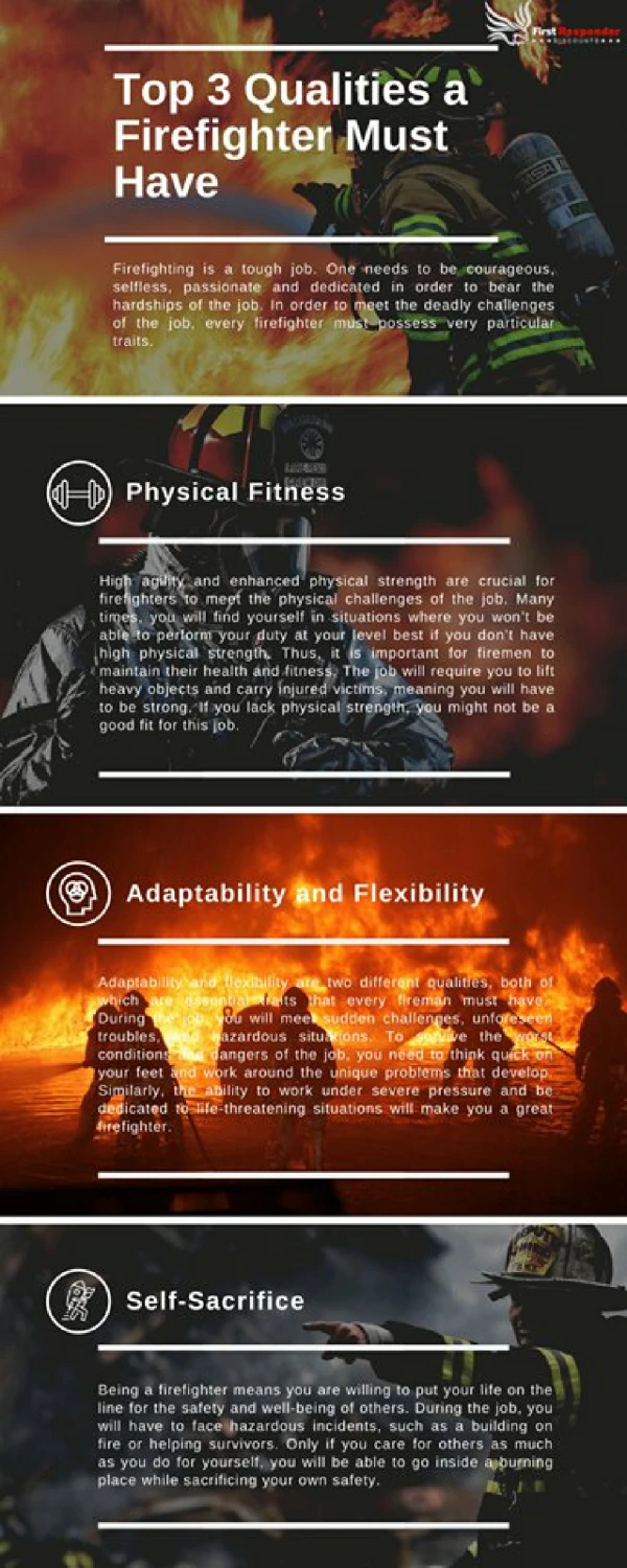Top 3 Qualities A Firefighter Must Have | First Responder Discounts