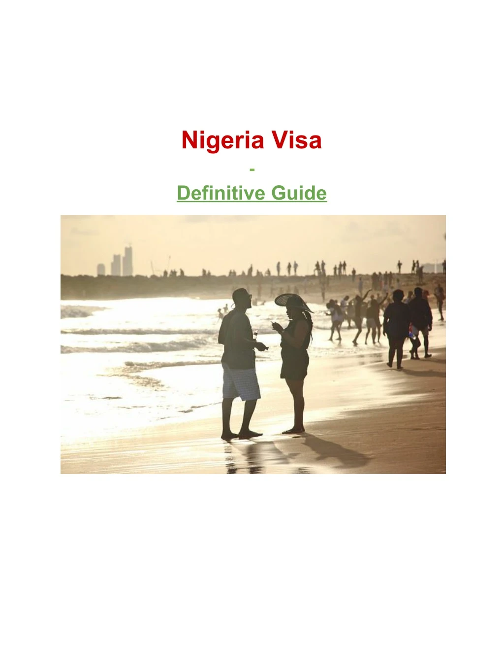 nigeria visa definitive guide