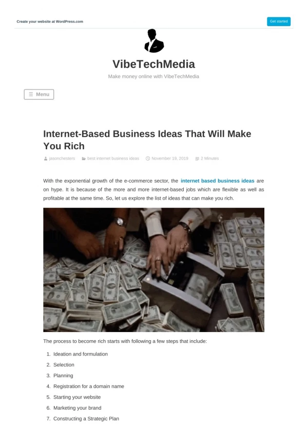 Internet-Based Business Ideas That Will Make You Rich