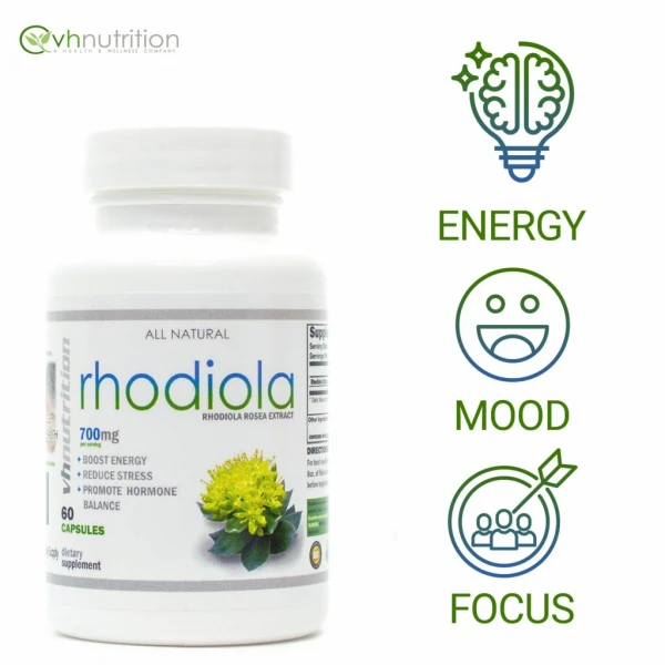 VH Nutrition | Rhodiola Rosea Supplement