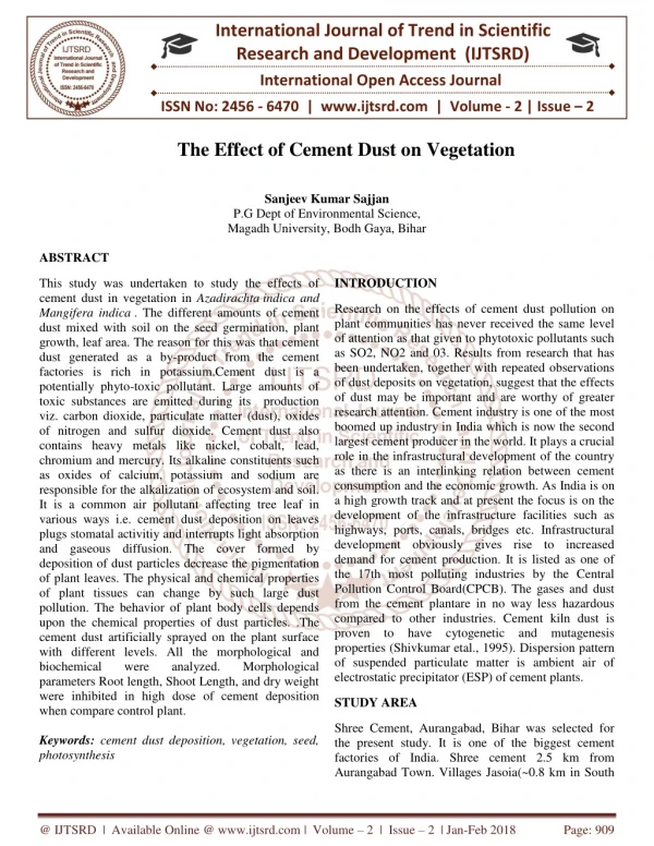 international journal of trend in scientific