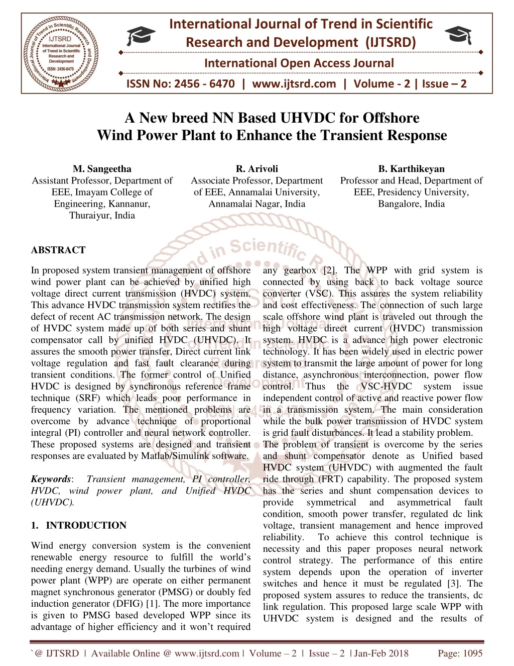 international journal of trend in scientific