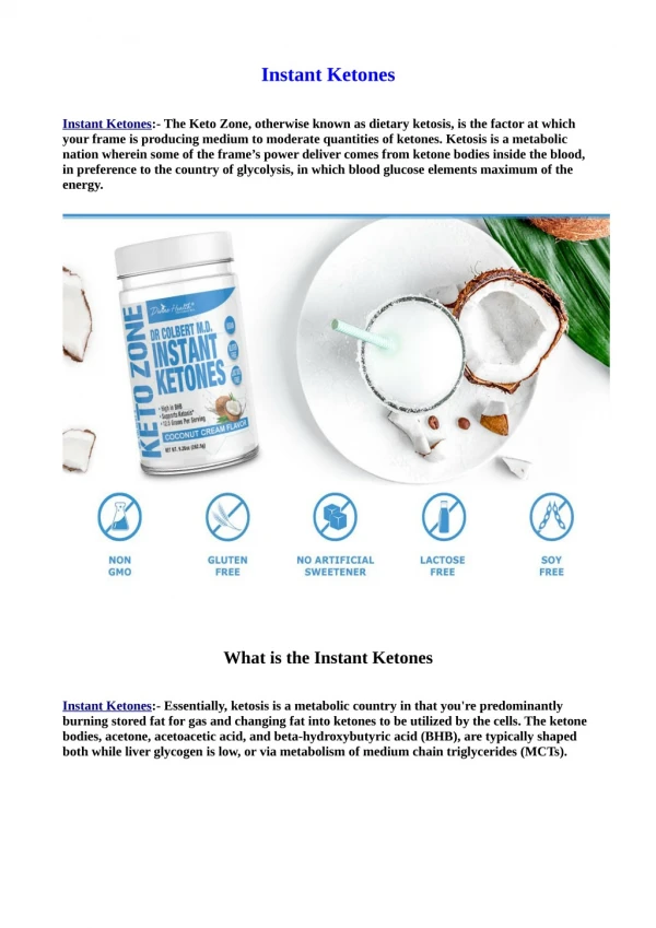 Don't Waste Time! Now Facts Until You Reach Your Instant Ketones