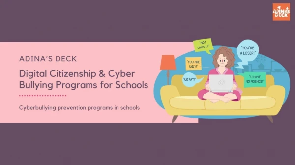 Cyberbullying Prevention Programs in Schools