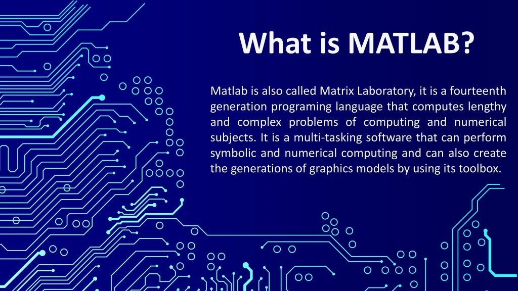 what is matlab