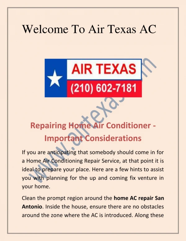 HVAC Replacement San Antonio , Heating Repair San Antonio - airtxac.com