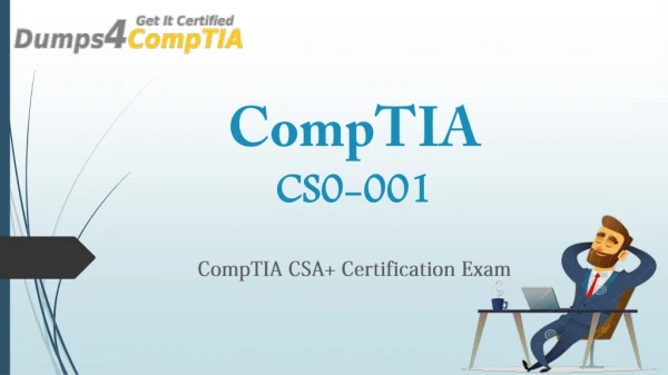 CompTIA CS0-001 Question Answers