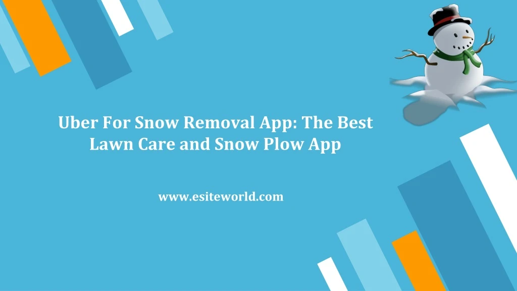 uber for snow removal app the best lawn care