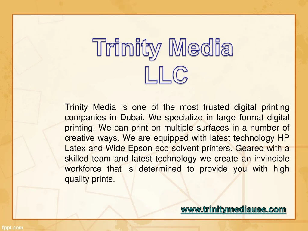 trinity media llc