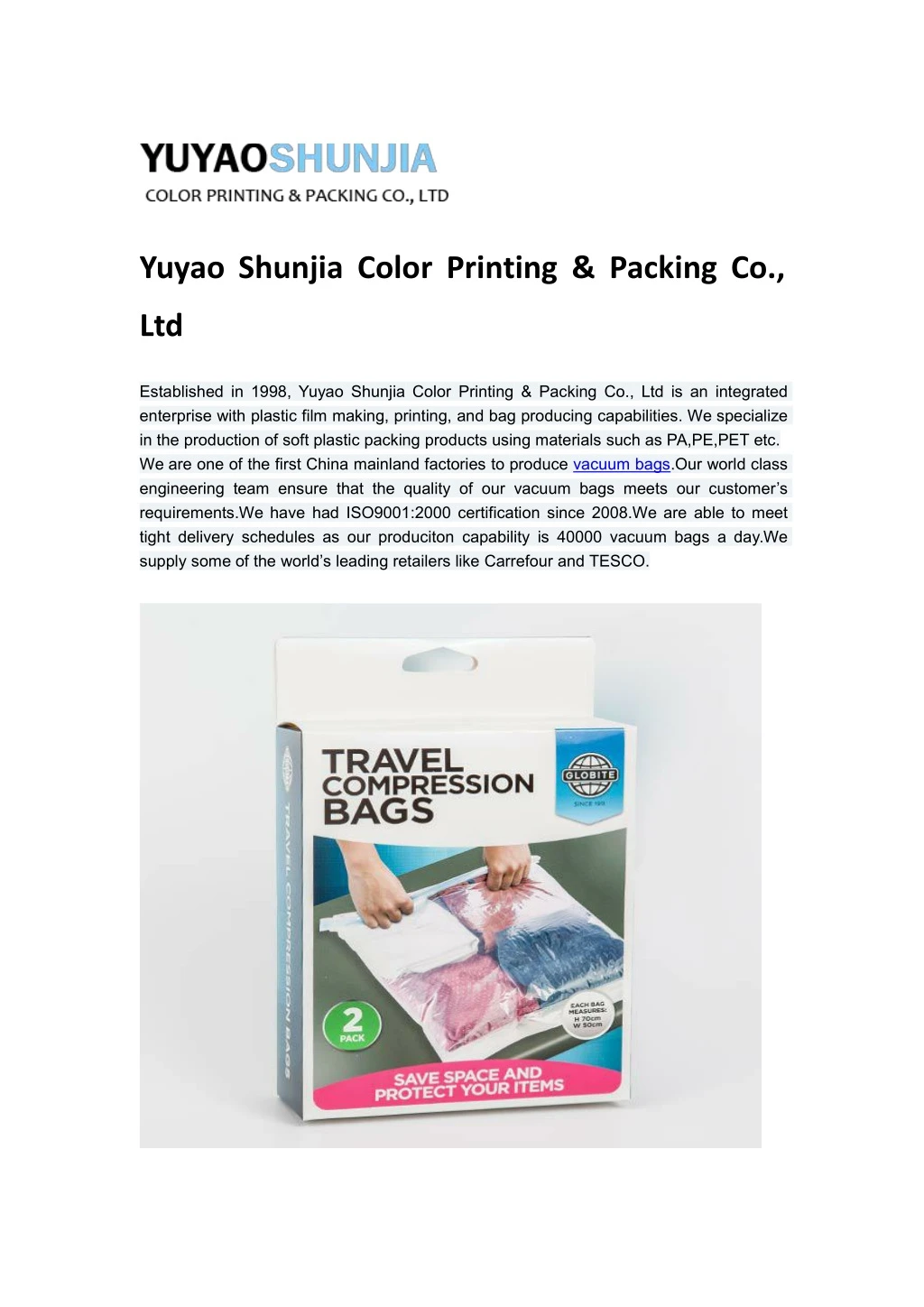 yuyao shunjia color printing packing co