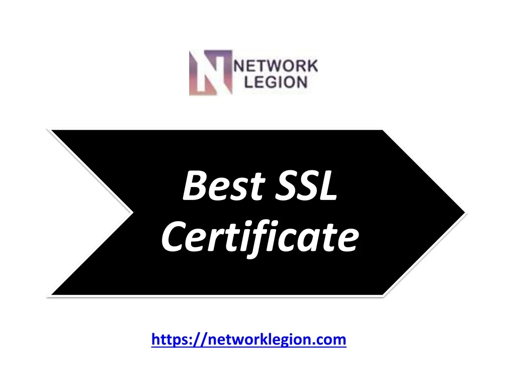 best ssl certificate