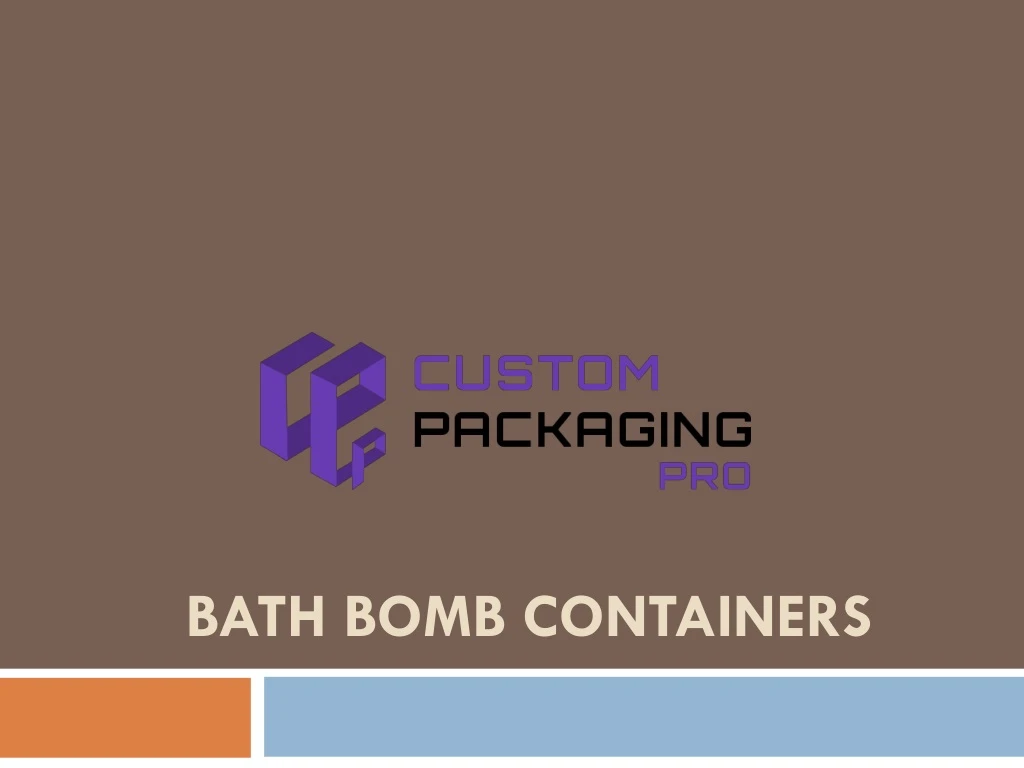 bath bomb containers