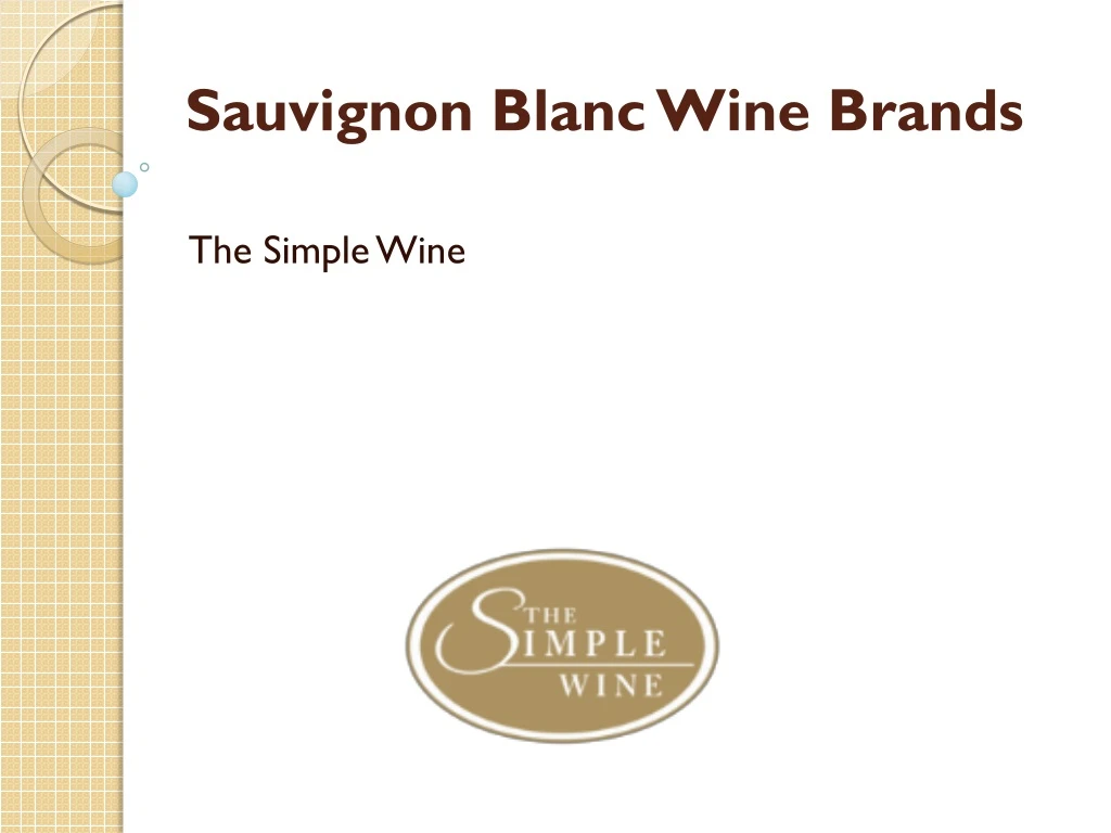 sauvignon blanc wine brands the simple wine
