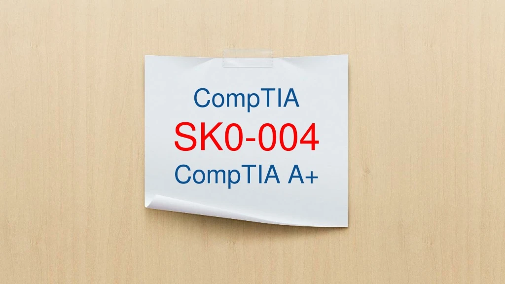 comptia sk0 004 comptia a