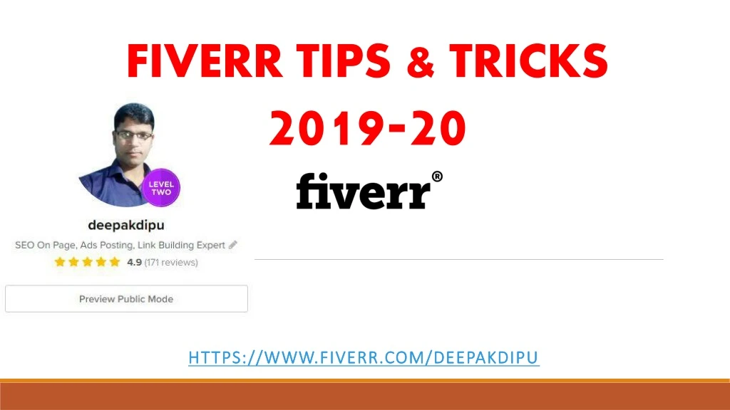fiverr tips tricks 2019 20