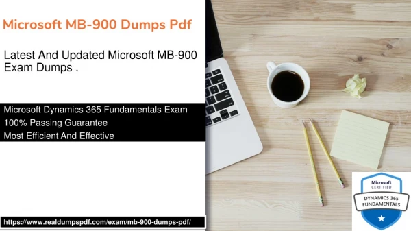 Microsoft MB-900 Dumps pdf Get High Scores By Using It