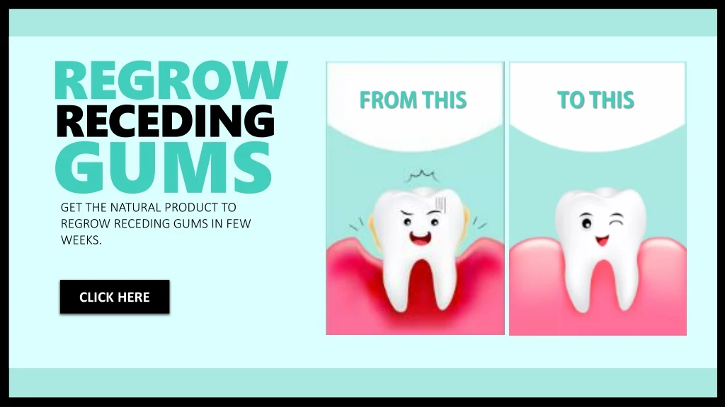 receding gums grow back regrow
