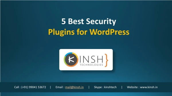5 Best Security Plugins for WordPress