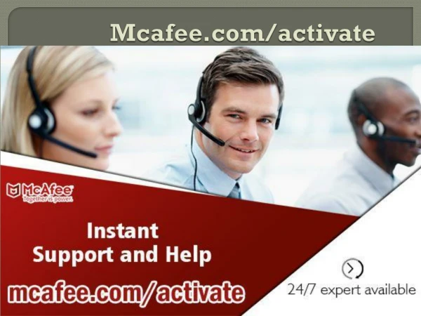 Download, Install and Activate McAfee