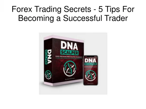 Forex Trading Secrets - 5 Tips For Becoming a Successful Trader