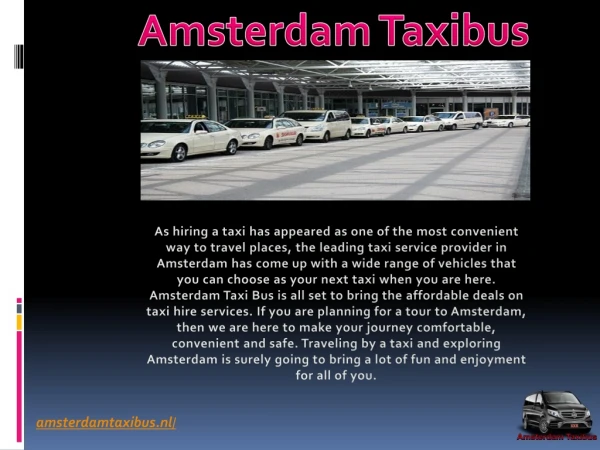Amsterdam Taxibus