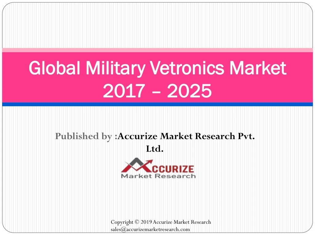global military vetronics market 2017 2025