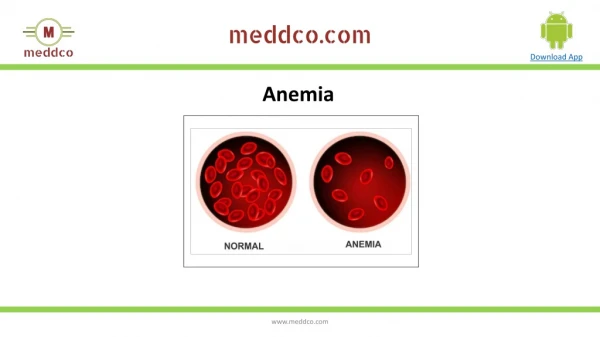 Causes, symptoms, and treatments associated with Anemia | Meddco