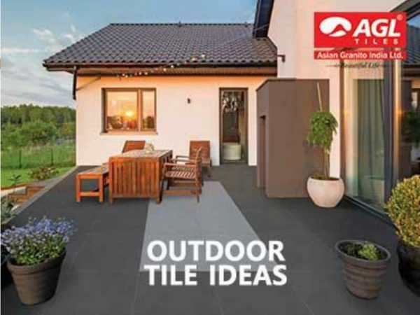5 Best outdoor tiles for your patio | AGL Tiles