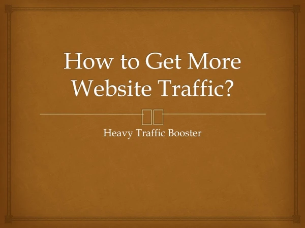 Sure Ways to Get Free Website Traffic