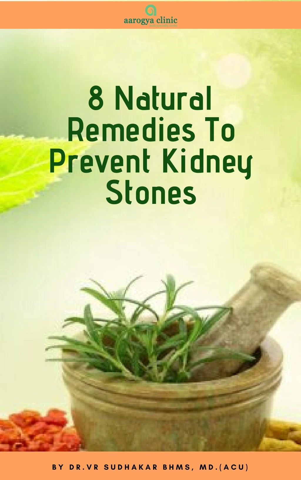 8 natural remedies to prevent kidney stones