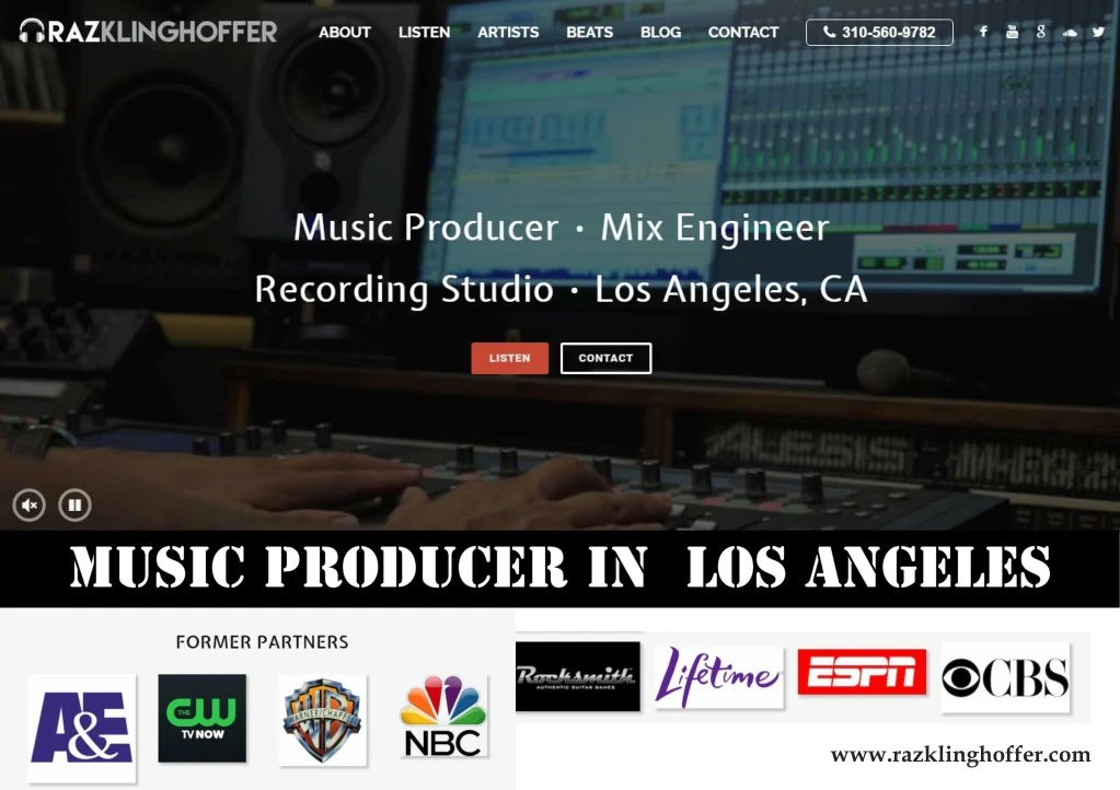 music producer in los angeles