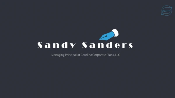 Sandy Sanders From Charleston, South Carolina