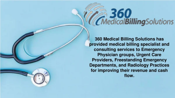 Texas Urgent Care Medical Billing - 360 Medical Billing Solutions