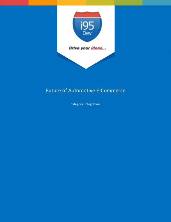 Future of Automotive E-commerce