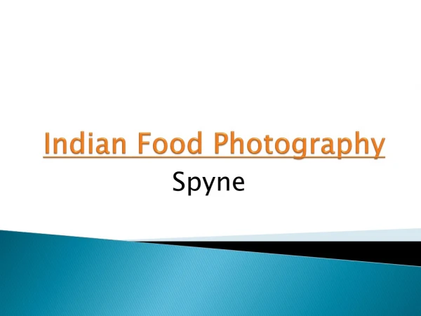Indian food Photography